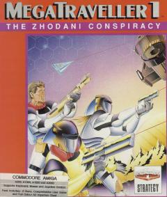 MegaTraveller 1: The Zodhani Conspiracy - Amiga Cover & Box Art