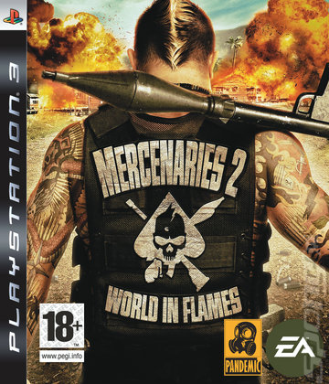 Mercenaries 2: World in Flames - PS3 Cover & Box Art