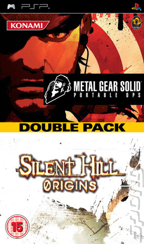 Metal Gear Solid: Portable Ops & Silent Hill: Origins - PSP Cover & Box Art