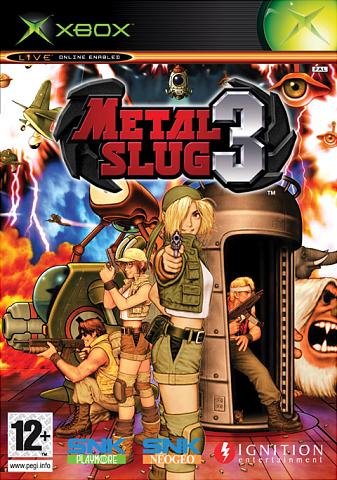 Metal Slug 3  - Xbox Cover & Box Art