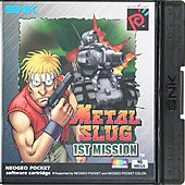 Metal Slug: 1st Mission - Neo Geo Pocket Colour Cover & Box Art