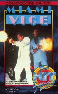 Miami Vice - C64 Cover & Box Art
