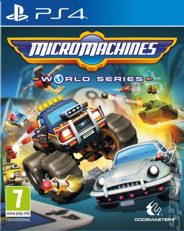 Micro Machines World Series - PS4 Cover & Box Art