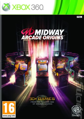 Midway Arcade Origins - Xbox 360 Cover & Box Art