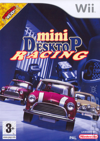 Mini Desktop Racing - Wii Cover & Box Art