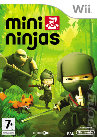 Mini Ninjas - Wii Cover & Box Art