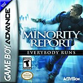 Minority Report - GBA Cover & Box Art
