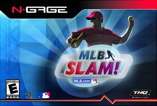 MLB Slam - N-Gage Cover & Box Art