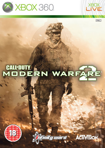 Modern Warfare 2 - Xbox 360 Cover & Box Art