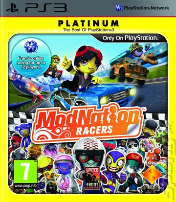 Modnation Racers - PS3 Cover & Box Art