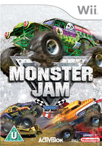 Monster Jam - Wii Cover & Box Art