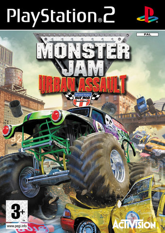 Monster Jam: Urban Assault - PS2 Cover & Box Art
