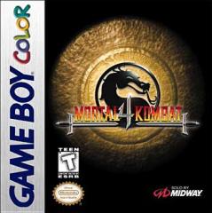 Mortal Kombat 4 - Game Boy Color Cover & Box Art