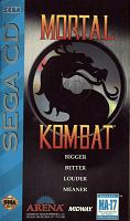 Mortal Kombat - Sega MegaCD Cover & Box Art