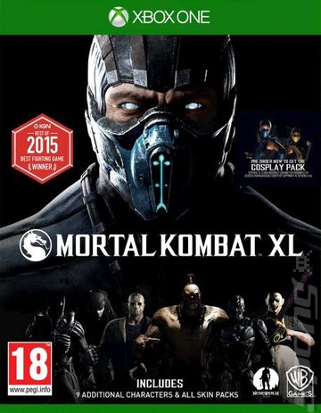 Mortal Kombat X - Xbox One Cover & Box Art