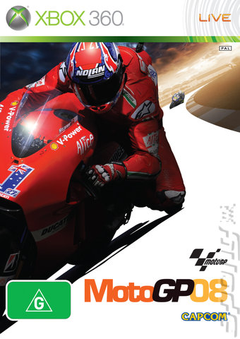 Moto GP '08 - Xbox 360 Cover & Box Art