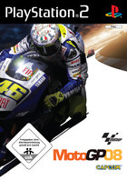 Moto GP '08 - PS2 Cover & Box Art