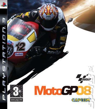 Moto GP '08 - PS3 Cover & Box Art