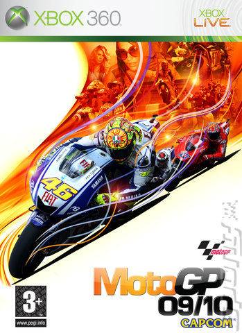 MotoGP 09/10 - Xbox 360 Cover & Box Art