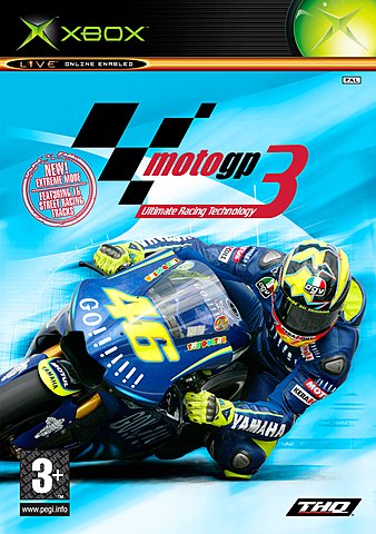 MotoGP: Ultimate Racing Technology 3 - Xbox Cover & Box Art