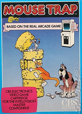 Mouse Trap - Intellivision Cover & Box Art