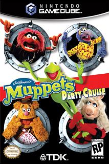 Muppets Party Cruise - GameCube Cover & Box Art