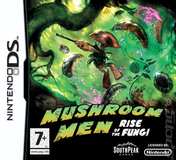 Mushroom Men: Rise of the Fungi - DS/DSi Cover & Box Art