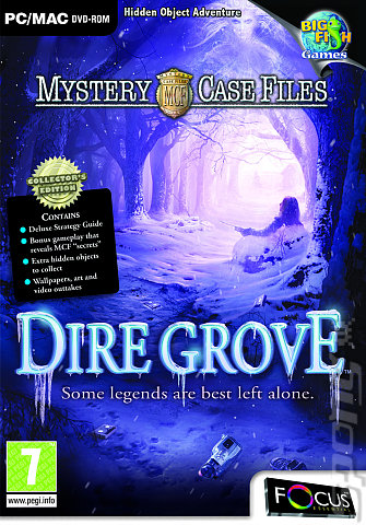 Mystery Case Files: Dire Grove: Collector's Edition - PC Cover & Box Art