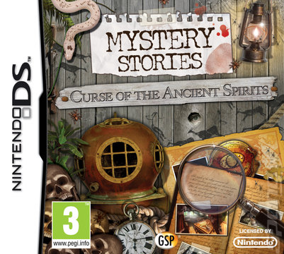 Mystery Stories: Curse of the Ancient Spirits - DS/DSi Cover & Box Art