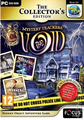 Mystery Trackers: The Void Collector's Edition - PC Cover & Box Art