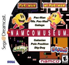 Namco Museum Volume 1 - Dreamcast Cover & Box Art