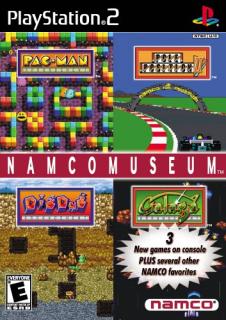 Namco Museum - PS2 Cover & Box Art