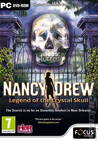 Nancy Drew: Legend of the Crystal Skull - PC Cover & Box Art