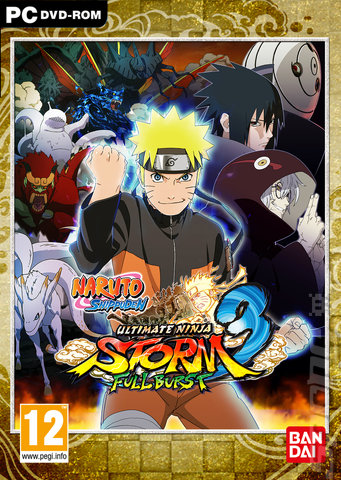 Naruto Shippuden: Ultimate Ninja Storm 3: Full Burst - PC Cover & Box Art