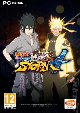 Naruto Shippuden: Ultimate Ninja Storm 4 - PC Cover & Box Art