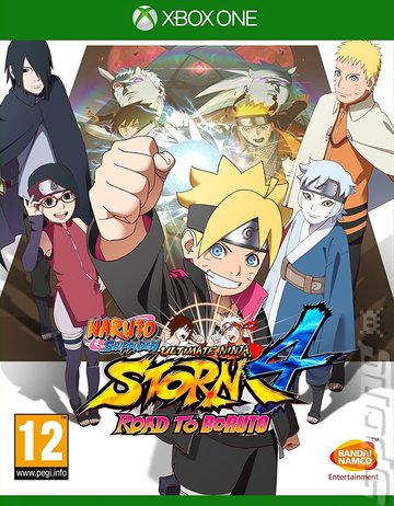 Naruto Shippuden: Ultimate Ninja Storm 4: Road to Boruto - Xbox One Cover & Box Art