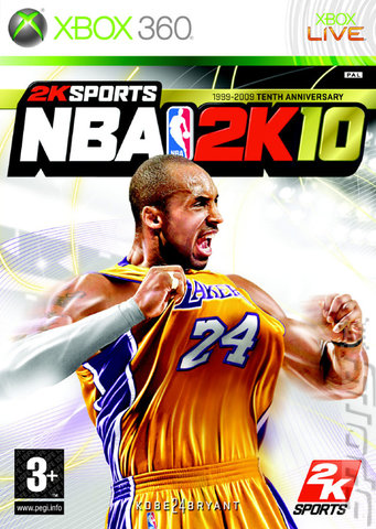 NBA 2K10 - Xbox 360 Cover & Box Art