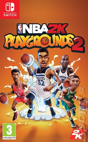 NBA 2K Playgrounds 2 - Switch Cover & Box Art