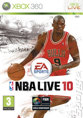 NBA Live 10 - Xbox 360 Cover & Box Art