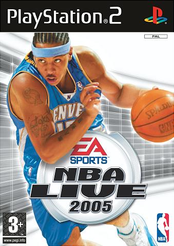 NBA Live 2005 - PS2 Cover & Box Art