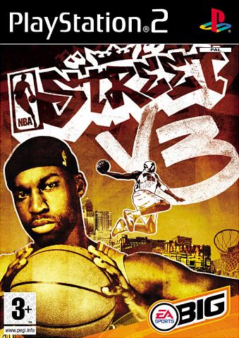 NBA Street V3 - PS2 Cover & Box Art