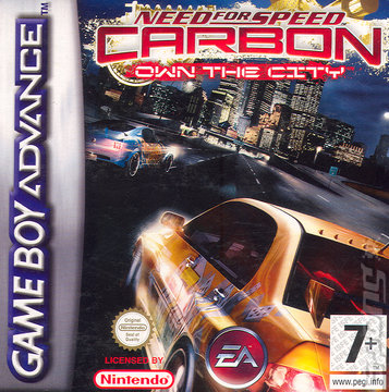 Need for Speed Carbon: Own the City - GBA Cover & Box Art