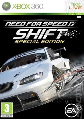 Need For Speed: SHIFT - Xbox 360 Cover & Box Art