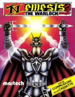 Nemesis The Warlock - C64 Cover & Box Art