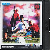 Neo Geo Cup '98 Plus - Neo Geo Pocket Colour Cover & Box Art