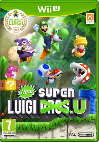 New Super Luigi U - Wii U Cover & Box Art