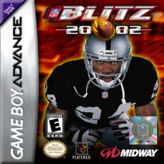 NFL Blitz 2002 - GBA Cover & Box Art