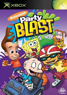 Nickelodeon Party Blast - Xbox Cover & Box Art