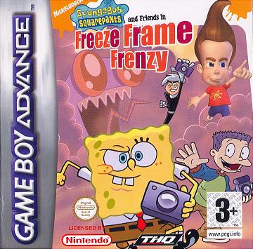 Nicktoons Freeze Frame Frenzy - GBA Cover & Box Art
