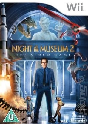 Night at the Museum 2: The Video Game - Wii Cover & Box Art